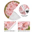 thumbnail image 2 of Ryvnso Christmas Tree Skirt Christmas Flamingo Gift Xmas Tree Skirts Ornament Home Decorations 35.4", 2 of 5