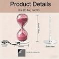 thumbnail image 5 of Valentine's Day 2D Rotating Heart Hourglass Standee, Romantic Love-Themed Tabletop Decor, Optical Illusion Funnel Design, Ideal for Anniversary, Date Night & Home Decoration, 5 of 7