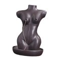 thumbnail image 1 of Quemador de incienso de cono de reflujo, decoración del hogar, soporte para figuritas, artesanía de escritorio Negro, 1 of 3