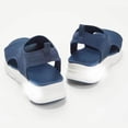 thumbnail image 4 of Novedad de verano, zapatos deportivos informales de fondo suave de malla tejida voladora, sandalias de boca de pez para mujer Wmkox8yii  nm5737, 4 of 5