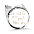 thumbnail image 1 of Pijama de gato Anillo de compromiso de boda de amor ajustable Unbranded M, 1 of 3
