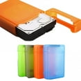 thumbnail image 2 of Boîtier de Rangement pour Disque Dur 3.5 Pouces en Plastique Anti-Poussière IDE SATA Vert, 2 of 6