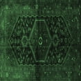 thumbnail image 1 of Ahgly Company Indoor Square Persian Emerald Green Traditional Area Rugs, 4' Square, 1 of 4