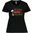 thumbnail image 3 of Inktastic Christmas Holiday Baking Squad Women's Plus Size T-Shirt, 3 of 5