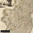 thumbnail image 2 of HISTORIX 1797 Map of Ireland Vintage Poster Wall Art Print, 18 x 24 Inch, 2 of 8