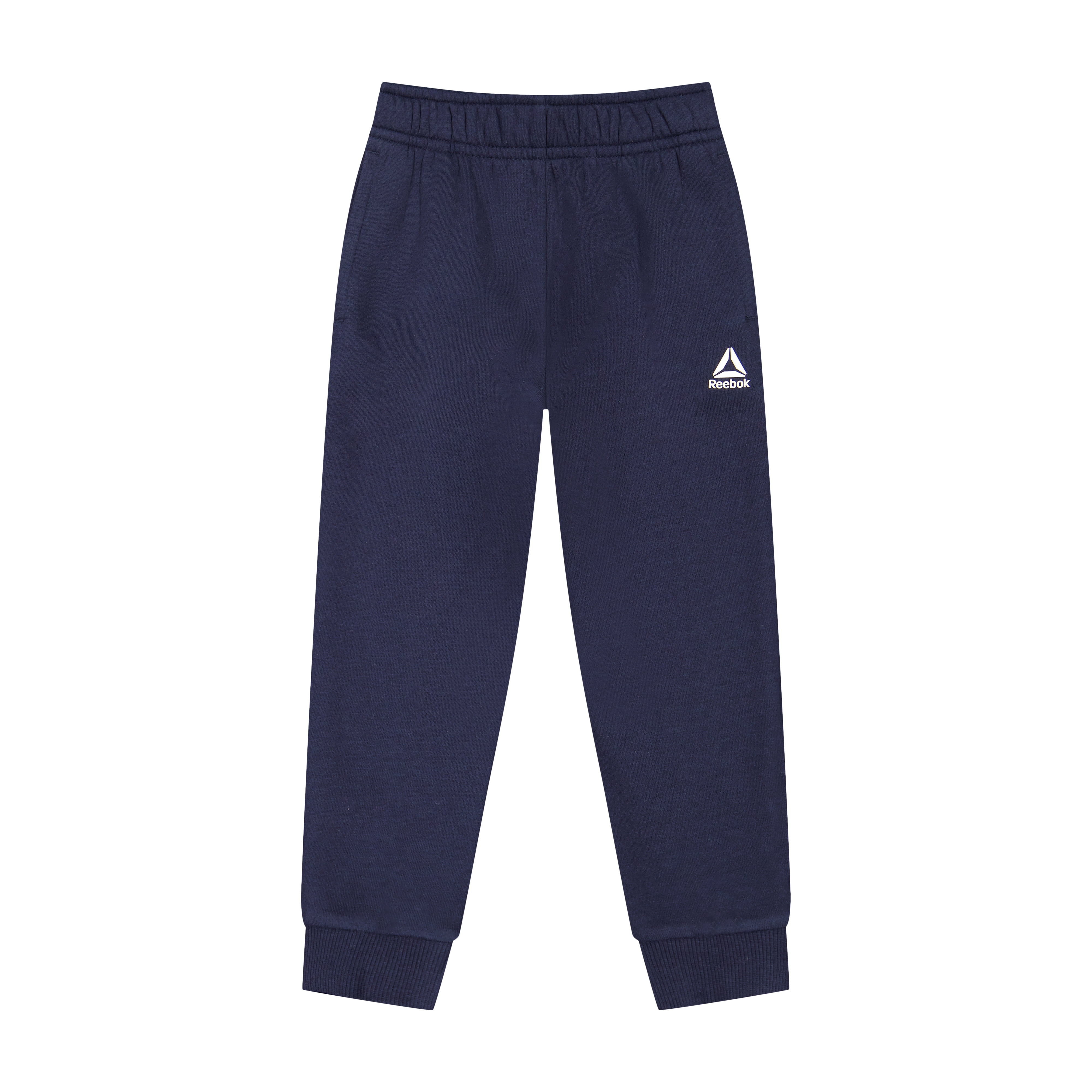 Reebok Toddler Fleece Crew and Jogger Set, 2-Piece, Sizes 12M-5T
