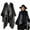 Black, variant on Shawls for Women Ponchos Scarf Womens Shawls and Wraps Cape Coat Open Front Blanket Black
