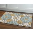 thumbnail image 2 of Linon Home Decor Trio Area Rug Collection, Yellow and Gray, 1.83' x 2.83', 2 of 4