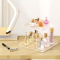 thumbnail image 4 of NIUBEE 2-Tier Perfume Organizer and Storage, Sturdy Acrylic Perfume Stand Organizer Bathroom Countertop Cosmetic Storage, Standing Perfume Tray for Bedroom Organization and Decor, Gift, 4 of 9