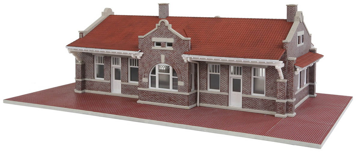 Walthers Cornerstone HO Scale Building/Structure Kit Jim's Red Owl Food Store 