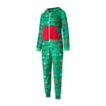 thumbnail image 6 of Christmas Adult Onesie Pajamas for Women One Piece Fleece Fuzzy Warm Sherpa Hooded Jumpsuit Sleepwear Homewear, 6 of 8