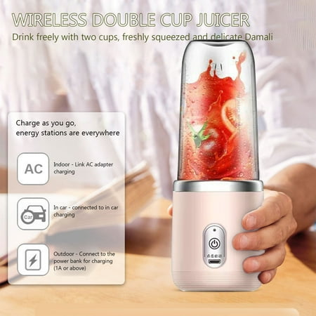 

EIALIVE Juicer Fruit Juice Cup Portable USB Charged Juicer Household Food Accessories Electric Juicer Juice Cup