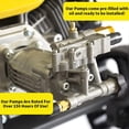 thumbnail image 4 of iMeshbean 3/4" Shaft Horizontal Pressure Washer Pump , 2200-3000 PSI, 2.5 GPM, Replacement Pump Includes Hardware for Residential and Industrial Gas Powered Machines, 4 of 9
