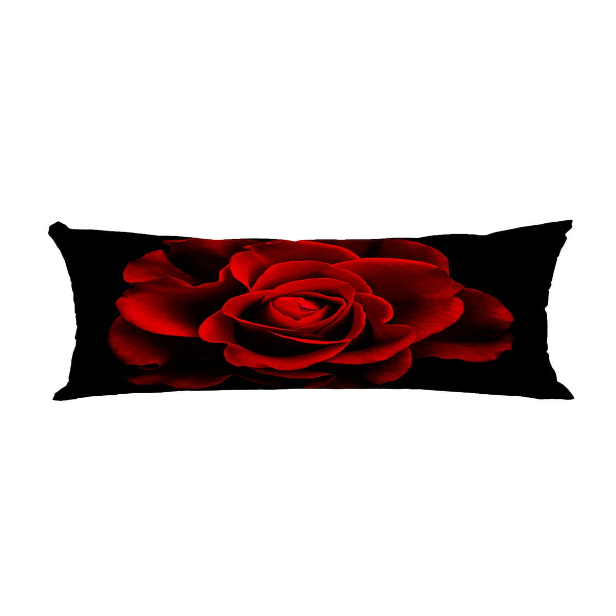 ABPHQTO Red Rose Special Color Light Effect Body Pillow Covers Pillow Case Protector Pillowcase