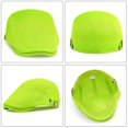 thumbnail image 6 of Minzimin Men's Mesh Cap Breathable Summer Newsboy Hat Adjustable Beret Cabbie Driving  Hats, 6 of 7