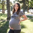 thumbnail image 4 of Maternity I Cant Im Busy Growing A Human Shirt Funny Mother's Day Gift Pregnancy Tee for Ladies, 4 of 9