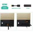 thumbnail image 3 of Câble d'Extension Compatible HDMI Haute Vitesse Mâle vers Femelle, 3 of 8