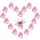 thumbnail image 1 of 100PCS Lash Glue Holder Rings para extensiones de pestañas, Volumen desechable Lashes Glue Blossom Cups para extensión de pestañas oso de fresa  Electrónica, 1 of 5