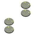 thumbnail image 2 of yingyy Pack of 2 PVC Plastic Automobile Cup Holder Mat Portable Waterproof Washable Anti-slip Rhinestone Pad Accessories Colorful 2Set, 2 of 6