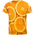 thumbnail image 2 of Orange Oranges Citrus All Over Adult T-Shirt - Large, 2 of 2