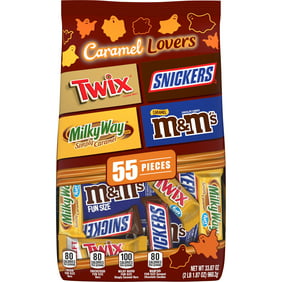 Twix Cookie Bar & Caramel Milk Chocolate Candies, Valentines Day Candy ...