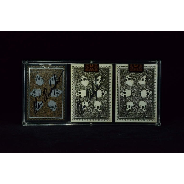 poker card display case Playing Deck 24 inch height Wholesale 3-Deck Playing Card Display
