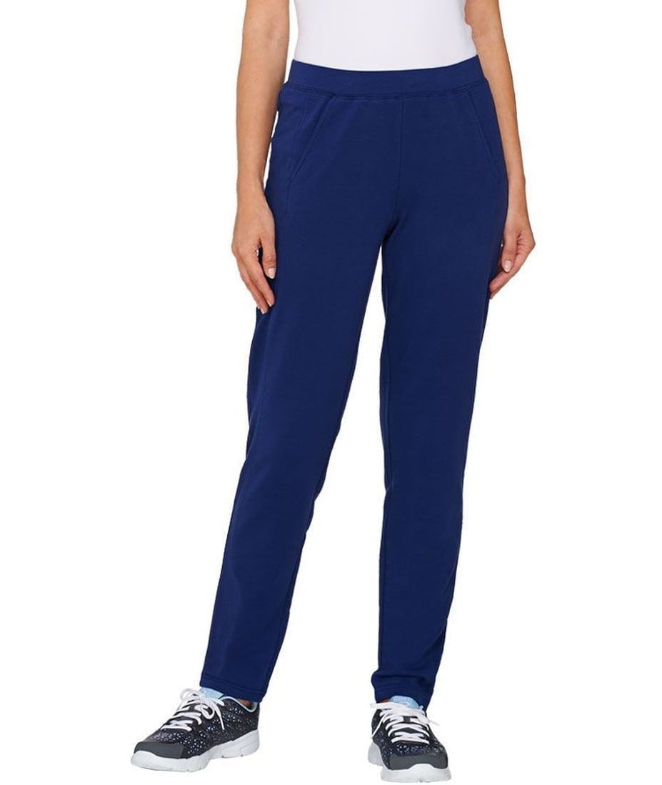 Brand - Denim & Co Active Tall French Terry Pants Seam A266336 ...