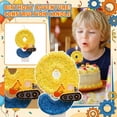 thumbnail image 2 of Goleeg Bougie d'Anniversaire de Construction - Bougies d'Anniversaire Excavatrice Chiffres, Bougies d'Anniversaire Chiffre 9, Décorations de Fête de Construction Jaunes et Bleues, Décorations d'Anniversaire Excavatrice pour Célébration de Fête, 2 of 6