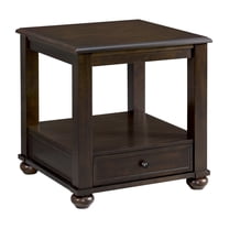 Picket House Furnishings Chad End Table in Cherry