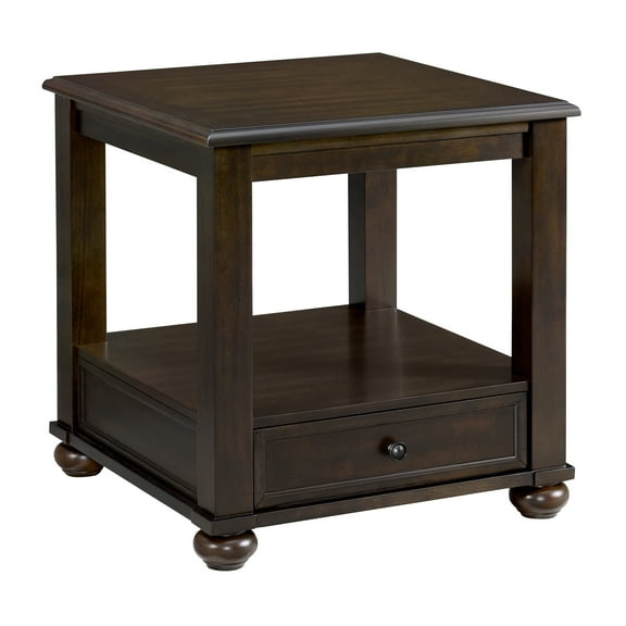 Picket House Furnishings Chad End Table in Cherry
