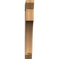thumbnail image 2 of Ekena Millwork 6"W x 44"D x 48"H Westlake Slat Rough Sawn Bracket, Western Red Cedar, 2 of 4