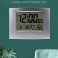 thumbnail image 3 of TS-H129Y Multifunction Digital Alarm Clock Large Screen Calendar Temperature Display Wall Clock, 3 of 5