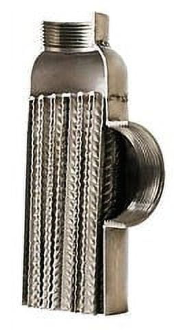 Wisewater Swimming Pool Heat Exchanger 55kBtu Stainless Steel 316L Same Side Ports 1 1/2" & 1" FPT