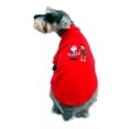 thumbnail image 1 of Suéter Polar Navidad Rojo Perro Bordado Talla 1 Pet Pals, 1 of 8