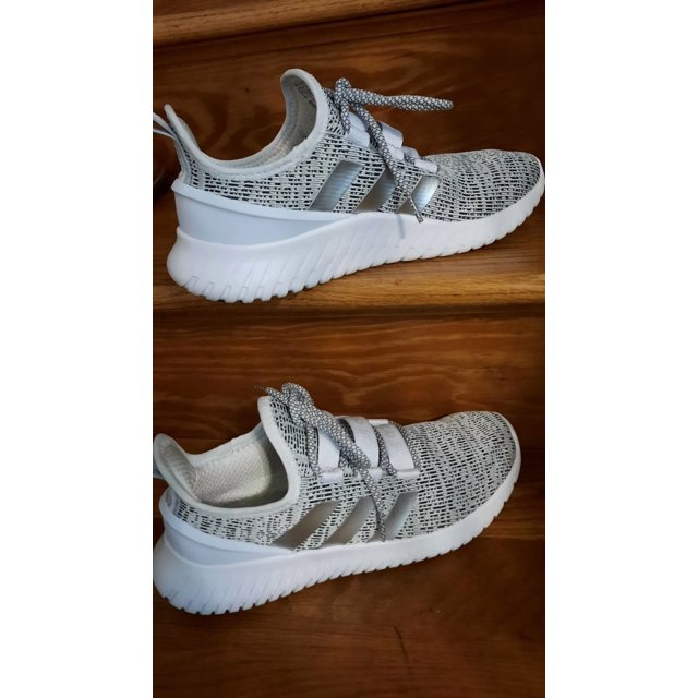 Adi - das MEN'S CLOUDFOAM GRAY RUNNING SHOES SIZE 8