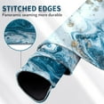thumbnail image 6 of Abstract Gaming Mouse Pads Blue Marble Mousepad for Desk Extended Large Non Slip Gaming Mousepad with Stitched Edges 31.5x15.7, 6 of 7