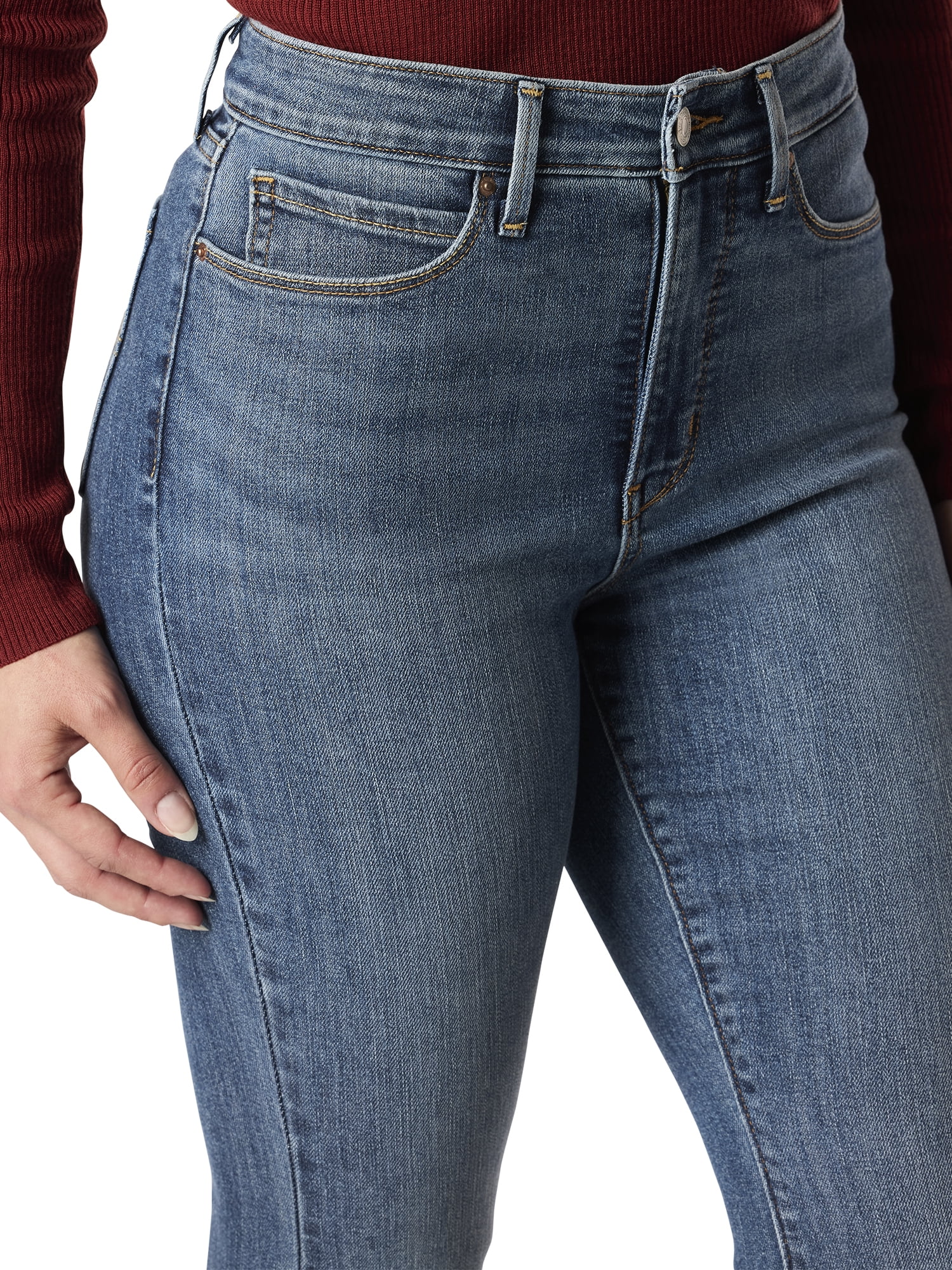 Levi Strauss Signature Women's and Women's Plus High Rise Flare Jeans