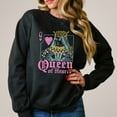 thumbnail image 3 of Queen of Hearts | Sweatshirt, 3 of 4