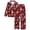A-Pink301, variant on Womens Custom Photo Heart Print Pajama Set Long Sleeve Collared Sleepwear Set Soft Casual Relaxing Pajama Sets