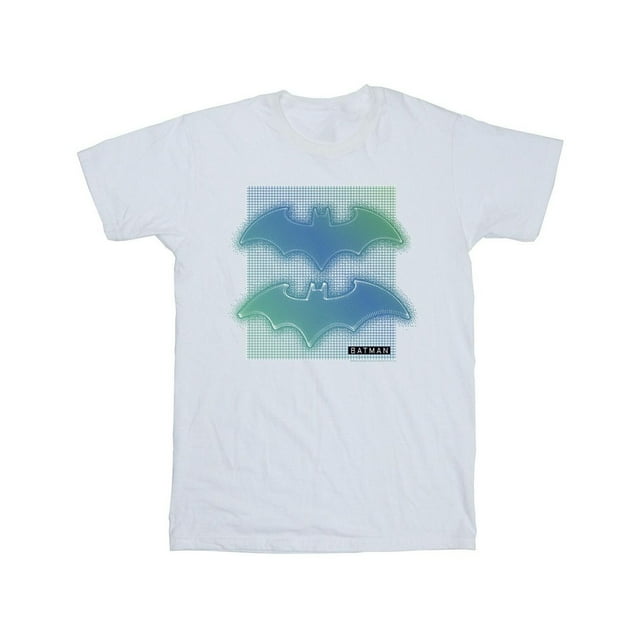DC Comics T-Shirt Dégradé à Carreaux pour Hommes Batman