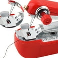 thumbnail image 2 of BESTYASH Machine à Coudre Compacte Rouge 1Pcs pour Débutants Couture de Base Réparation d'Urgence Portable Voyage Extérieur, 2 of 8