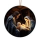thumbnail image 1 of Xihbxyly Artículos Por Menos de 5 Dólares. Decoración Navideña Árbol de Navidad Plano Estilo Retro Decoración Del Hogar Adornos para El Coche, 1 of 2