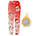 thumbnail image 3 of Gibobby pantalones deportivos Mujer Otoño e Invierno Casual moda Navidad divertido impreso cintura elástica pantalones deportivos pantalones casuales (Rojo, XL), 3 of 5