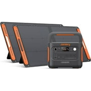 Restored Jackery Solar Generator 1000 V2 with 2100W Solar Panels, 1060Wh LiFePO4 Portable Power Station, 1-Hour Fast Charging for Outdoor Camping, RV, Off-Grid Living & Emergency (Refurbished)