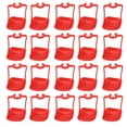 thumbnail image 3 of Chicken Drinking Cup Set, Easy Installation Chicken Waterer Cup Kit 20Pcs Bright Color Rust Proof  For Rabbits For Farm Yellow,Red, 3 of 8