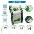 thumbnail image 6 of Saint Patrick's Day Table Runner - 90 Inch Long Spring Green Lucky Three Grass Truck Cotton and Linen Blended Dress Scarves Farmhouse Table Runner for Kitchen Dining, Coffee Table, 13" x 90", 6 of 8