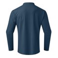 thumbnail image 3 of Jalioing Long Sleeve Basic Shirt for Men Solid Color Mock Neck Slim T Shirt Casual Fashion Soft Undershirt Tops, 3 of 5