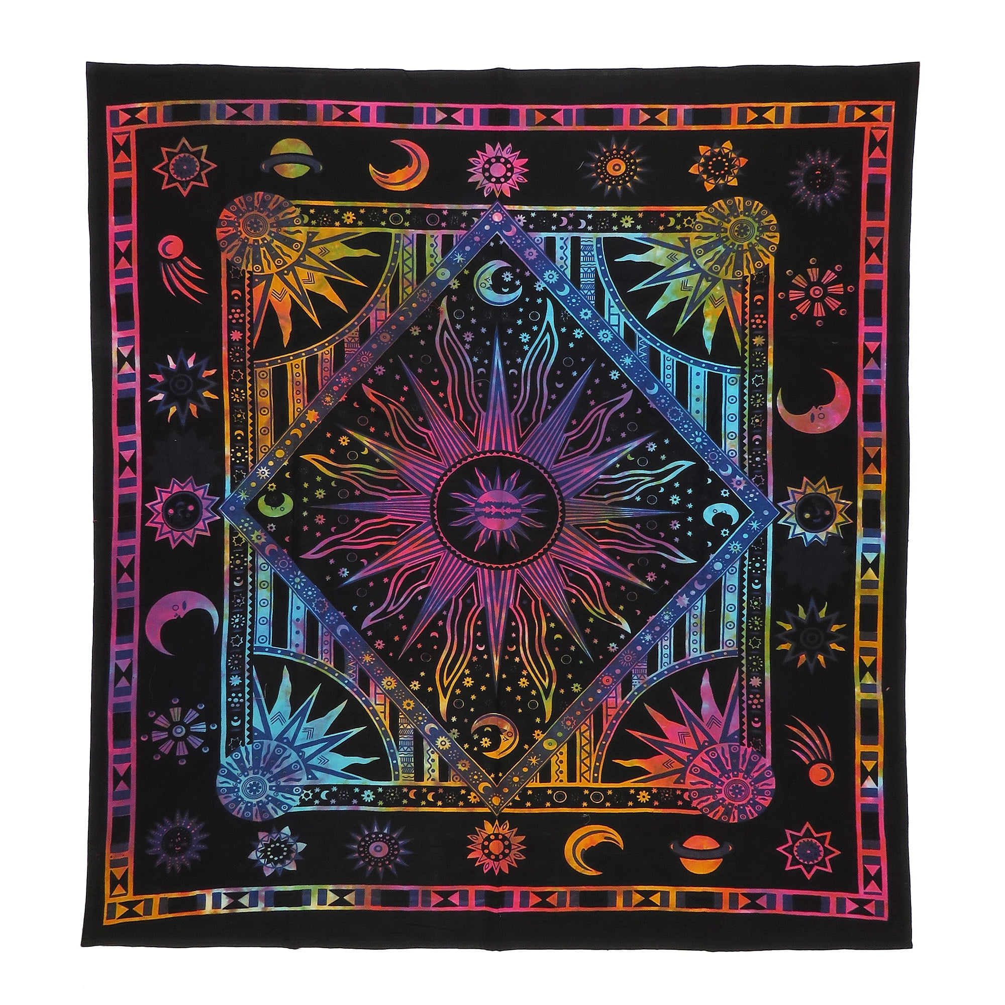 Hippie Wall Poster Indian Wall Hanging Poster Tapestry Boho Posters Tie