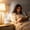 #142White, variant on Mist Fan, Cools and Moisturizes Dry Air, 2-in-1 Table Fan, Silent Motor and USB Power for Bedroom, Office Desk, and Air-Conditioned Room.