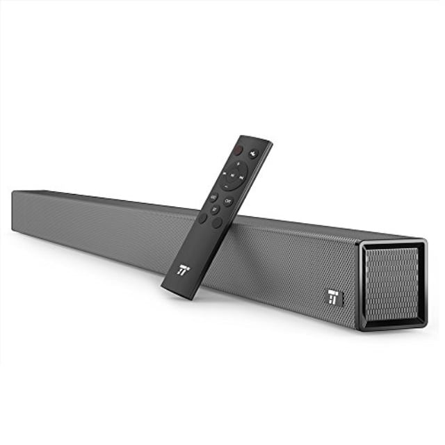 Soundbar 36" 4 Speakers Strong Bass TaoTronics Sound Bar Wired and Wireless 